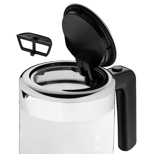 WMF KÜCHENminis Glas-Wasserkocher, 1,0l