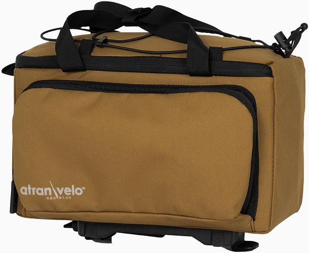 AtranVelo Zap Top Gepäckträgertasche braun
