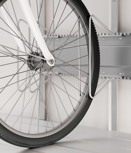 Hörmann Fahrradhalter waagerecht 480 für Gerätehaus Juno