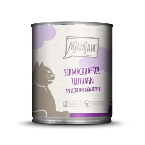 MJAMJAM Leckere Mahlzeit 800g Dose Katzennassfutter
