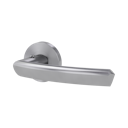 Vorschaubild Griffwerk Türgriff smart2lock 2.0 JETTE CRYSTAL Schraubtechnik -Edelstahl matt Griffpaar mit Drückerrosetten -smart2lock 2.0