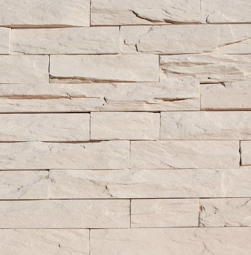 HANDMUSTER DE RYCK Eck- und Steinriemchen - Murok Strato Crème-Weiß Steinriemchen