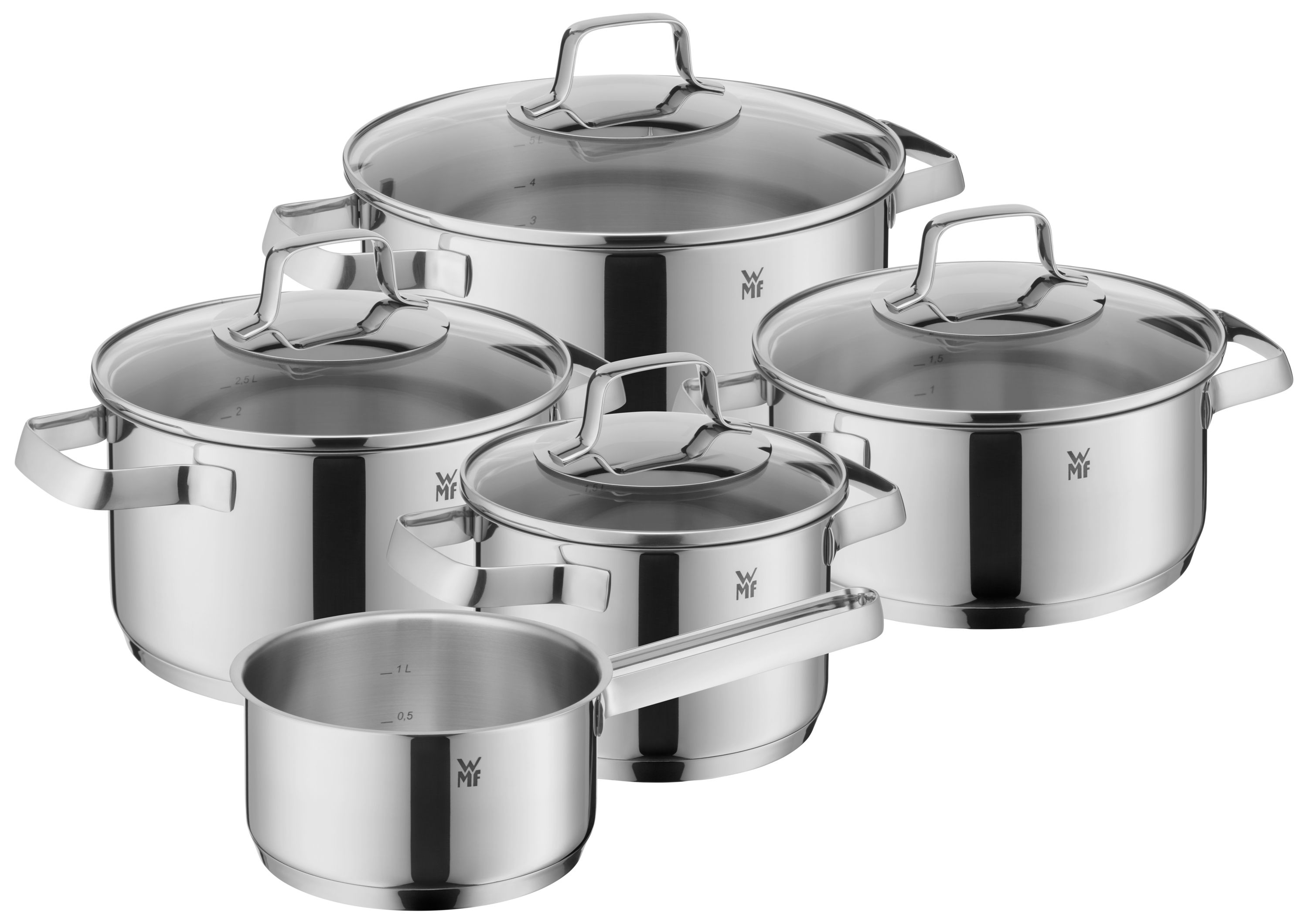 WMF Kochgeschirr-Set 5-teilig Belmonte