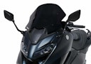 Vorschaubild ERMAX Scooterscheibe Sport Acrylic durchsichtig Schwarz getönt für YAMAHA TMAX 560 / Tech MAX
