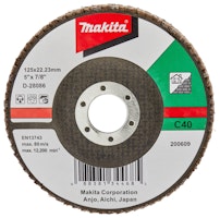 Makita Fächerschleifsch. 125mm C40F D-28086