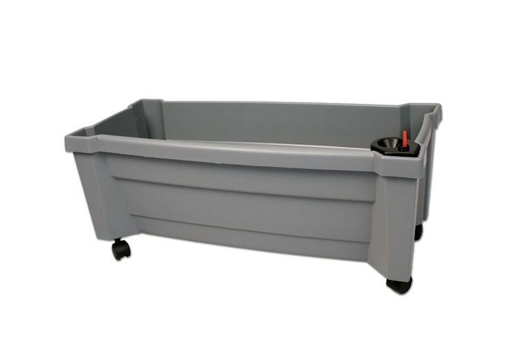 KHW Calypso Pflanzkasten auf Rollen mit Bewässerungssystem + modularem Spalier