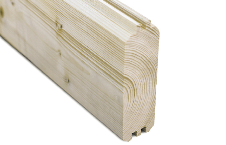 Skan Holz 45 mm Gartenhaus Esbjerg/Freizeithaus 3