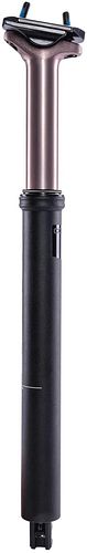 CONTEC Variosattelstütze Nara Dropair DLX 31,6 mm schwarz / taupe anodisiert