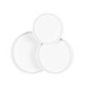 Vorschaubild Wikholm form Design Untersetzer 3er Set Creme weiß ⌀ 19/23/28,5 cm 