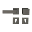Vorschaubild Griffwerk Wechselgarnitur GRAPH SQUARE - Rosetten eckig