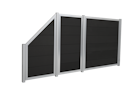 Vorschaubild T&J MALÖ WPC Sichtschutzelement 900 x 1800/900 mm