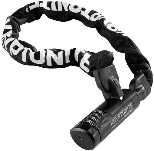 KRYPTONITE Keeper Integrated Combo Chain 90 cm schwarz