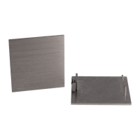 Griffwerk Endkappen-Set PLANEO 60 PRO (r/l) -Edelstahl Optik für 18,5er Distanzprofil