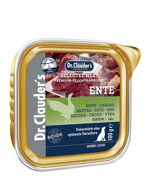 Dr. Clauder's Selected Meat Pre Biotics 100g Schalen HundenassfutterVorschaubild