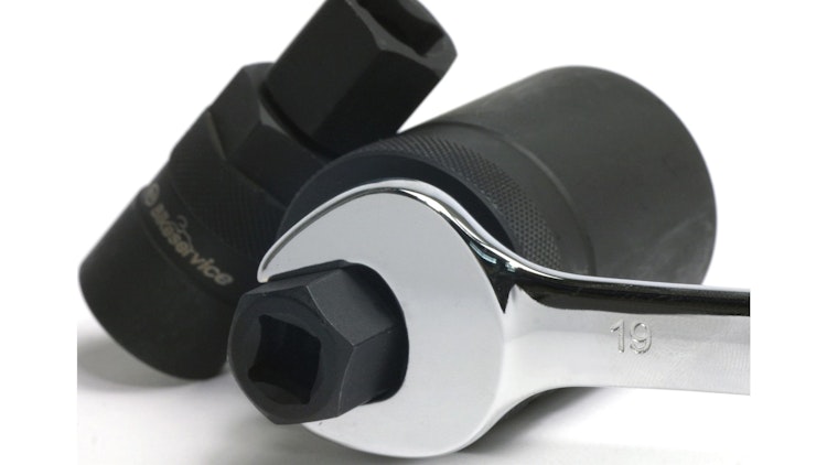 Bikeservice Polradabzieher M24 x 1,0 mm, Innengewinde, Rechtsgewinde