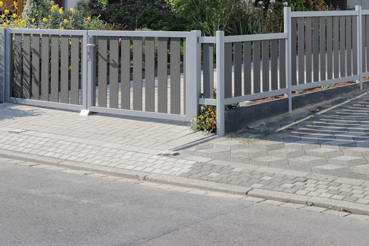 TraumGarten RAJA WPC ALU XL Anthrazit Doppeltor auf Maß