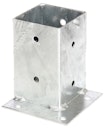 Vorschaubild Alberts® Aufschraubhülse für Ecken 150mm für verschiedene Pfostenstärken