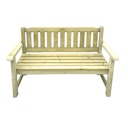 Vorschaubild T&J FRANK Gartenbank, 1248 x 581 x 900 mm, Fichte KDI