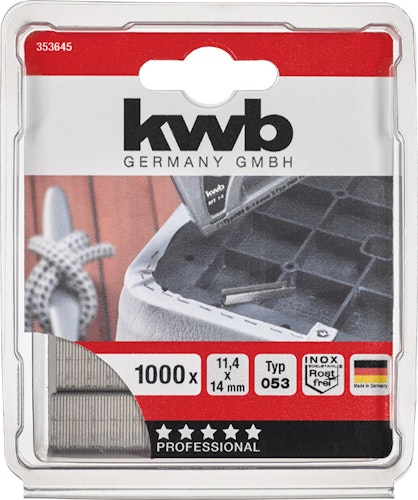 kwb 1000-Heftkl Monel 053/C14 mmSB 353645