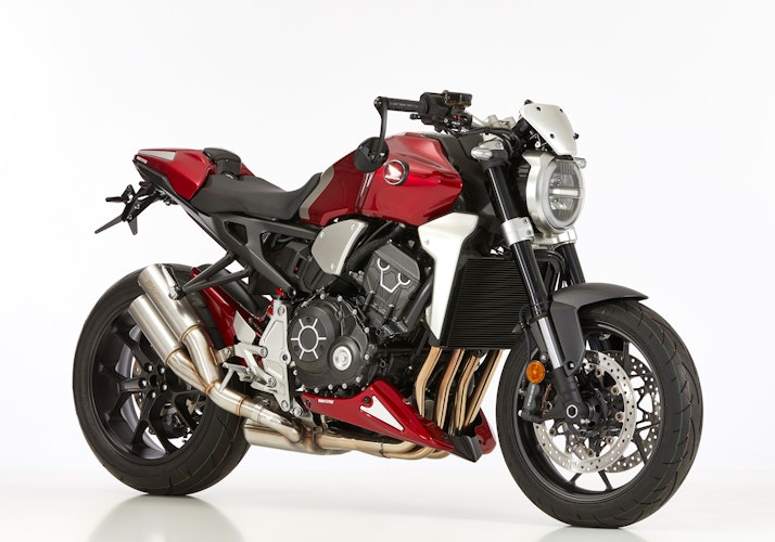 BODYSTYLE Sportsline Sitzkeil ABS Kunststoff silber für HONDA CB1000R 