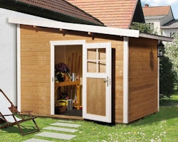 Weka 28 mm Gartenhaus 260 Anbauhaus