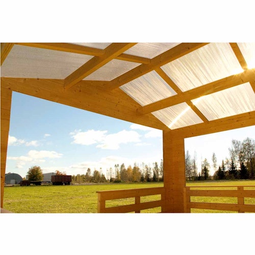 Skan Holz 45 mm Gartenhaus Holmestrand/Terrassenhaus 45