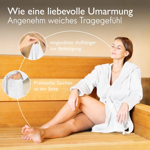 Liebenstein Sauna Bademantel Damen