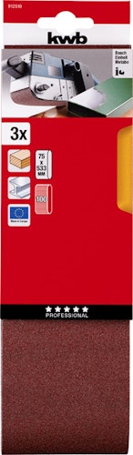 kwb 3Schl-Bänd Kor. 75x533 K100 SB 912510