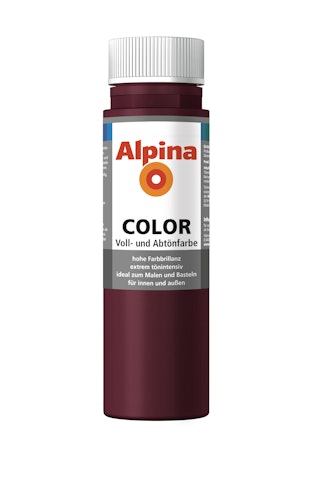 Alpina Color Abtönfarbe "Berry Red"