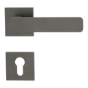 Vorschaubild Griffwerk VAYA 265 MINIMAL MODERN fast2fix  Fast2Fix Rosetten eckig Profilzylinder Kaschmirgrau