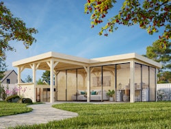 Palmako Carport/Pavillon Connect Lenna 24,9 m² Set 423 Slide