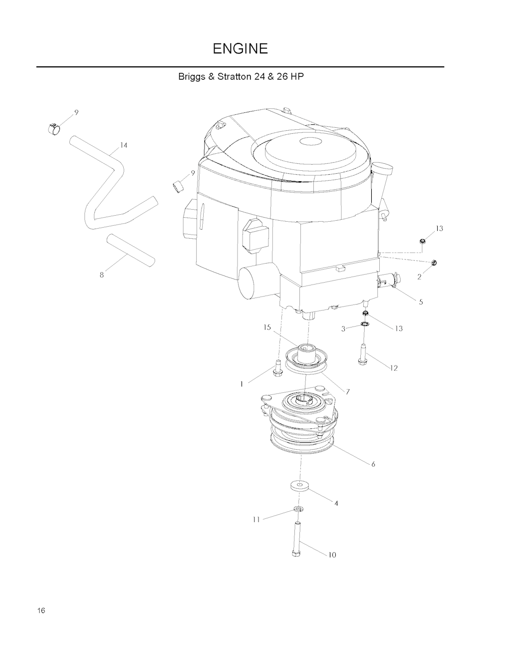 Explosionszeichnung Ersatzteile