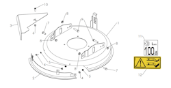 Husqvarna Rasenmäher kommerzielle Nutzung 970449001 DBY51