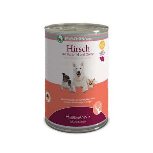 Herrmann's Selection Erwachsen 12x400g Dose Hundenassfutter