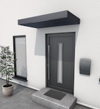 Gutta Rechteckvordach BS 200 in kubischem Design (Restposten in Farbe DB703 FS)Zubehörbild