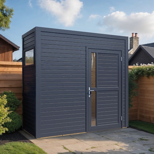 Bertilo Gartenhaus Cubus 1 - 19 mm