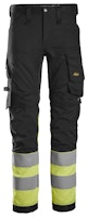 Snickers High-VIS-Stretchhose, Warnschutzklasse 1
