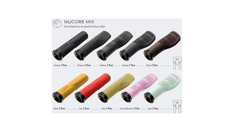 Herrmans Griff Nucore Mix 130 mm