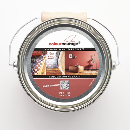colourcourage® Premium Wandfarbe matt Old Tile