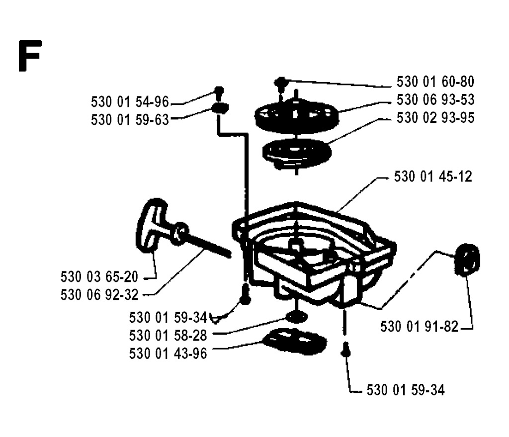 Explosionszeichnung Ersatzteile