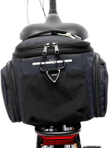 New Looxs Gepäckträgertasche Sports Trunkbag schwarz black MIK 2.0