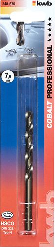 kwb COBALT HSS CO Bohrer 7,5 mm SB 248675