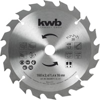 kwb Hk-Sägebl. HM Ø 160x16 Z20 584359