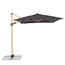 Vorschaubild doppler Pendelschirm ALU WOOD 300 x 220, Aluminium Esche-Optik / 100 % Polyester 180 g/m²