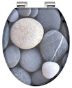 Vorschaubild MDF WC-Sitz GREY STONES