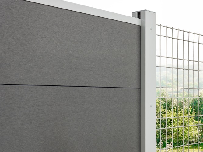 TraumGarten System WPC XL Zaun-Set