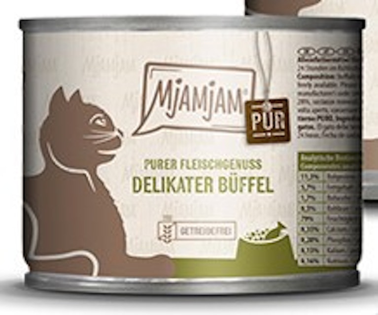 MJAMJAM Purer Fleischgenuss 200g Dose KatzennassfutterVorschaubild