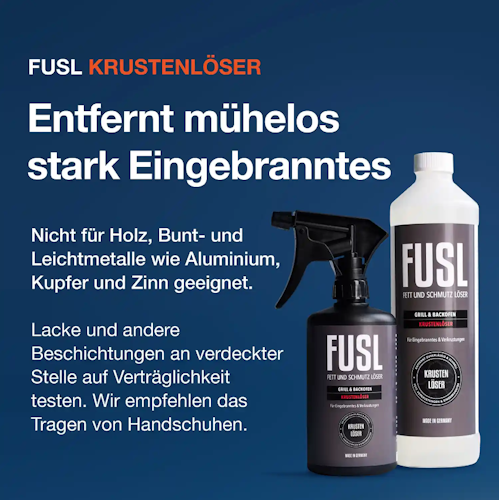 McBrikett FUSL Krustenlöser Grill & Backofenreiniger