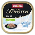 animonda Vom Feinsten Adult mit Milkies-Saucen 100g Schale KatzennassfutterVorschaubild