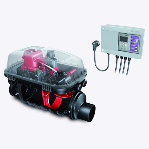 KESSEL 24150 - Rückstaupumpanlage Pumpfix F Komfort DN 150 für freiliegenden Einbau